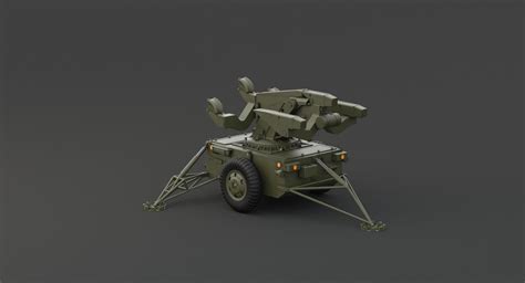 Hawk Missile Launcher 3D Model $79 - .max .obj .fbx - Free3D