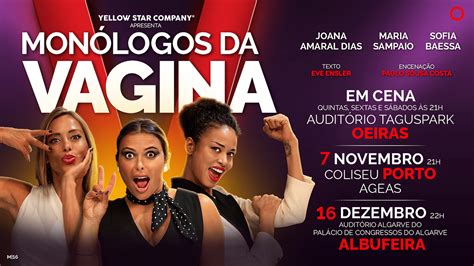 MONÓLOGOS DA VAGINA EM CENA NO TAGUSPARK