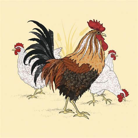 Limited Edition Chickens Print By Hipster Spinster Beautiful Chickens