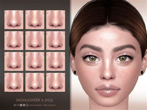 The Sims Resource Highlighter Hq Sims Cc Makeup The Sims