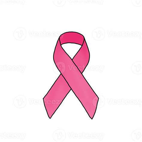 Pink ribbon symbol 26827559 PNG