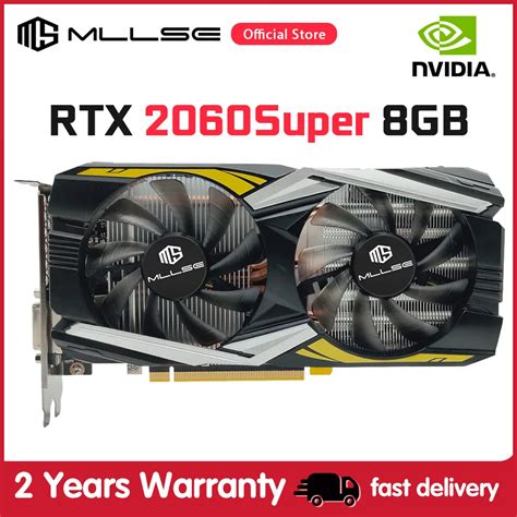 Mllse Tarjeta Gr Fica Rtx Super De Gb Placa De V Deo Gddr Bit