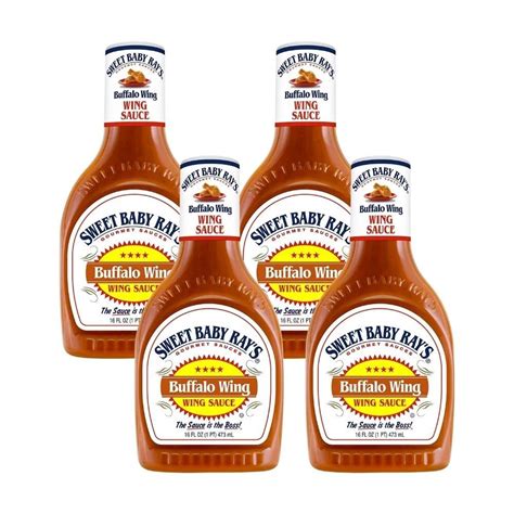 Amazon Sweet Baby Ray S Buffalo Wing Wing Sauce 16 Ounce Pack