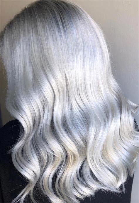 Перламутровые волосы-тренд 2019, 2020 — Все о моде и красоте Hair Color ...