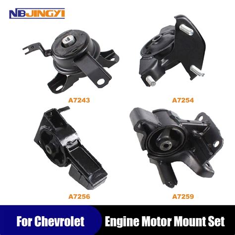 K Engine Motor Trans Mount Set Pcs Fit Toyota Corolla