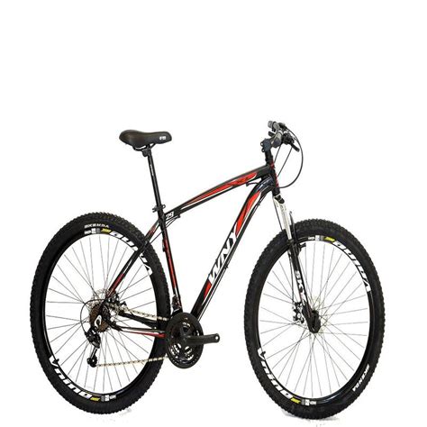 Bicicleta Wny Aro 29 Freio à Disco 21 Marchas Preta Vermelho Submarino