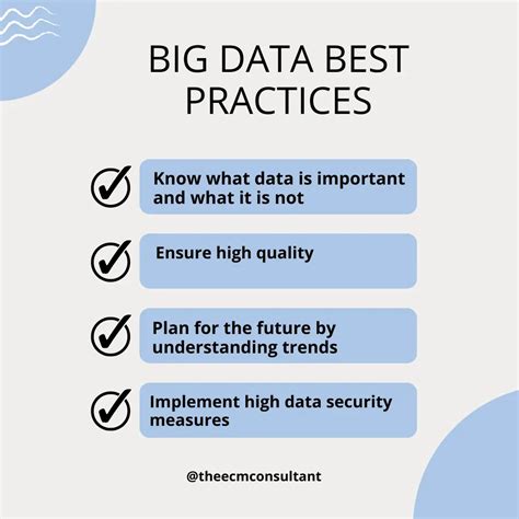 9 Tested Big Data Best Practices To Apply