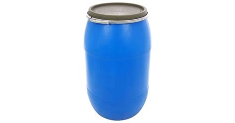 Butoi Din Plastic 85 L Cu Cerc Metalic Presa Rotunda Pentru Butoi 47