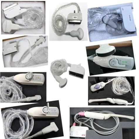 White Color Linear Ultrasound Transducer Probe Mindray 75l38eb For Dp 10vet