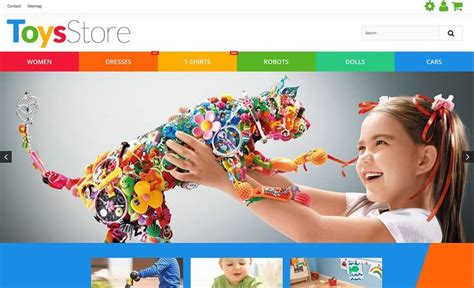 Awesome Toy Store R C Vehicle Ecommerce Website Templates Toy