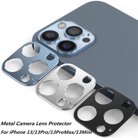 For Iphone 13 Metal Camera Lens Cover Glass For Iphone 13pro 12 11 Pro