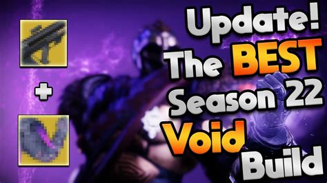 Updated The Best Void Titan Weapon Build For Season Destiny