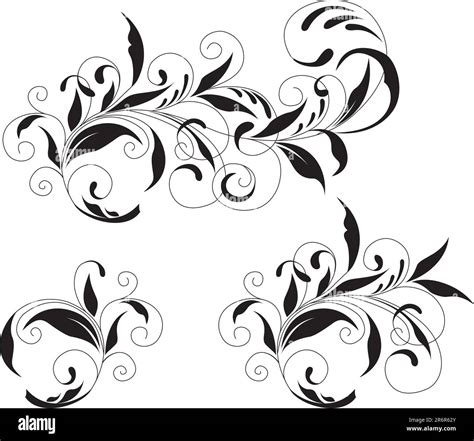 Black and white ornament. Vector illustration Stock Vector Image & Art ...