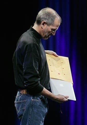 MacBook Air All About Steve Jobs