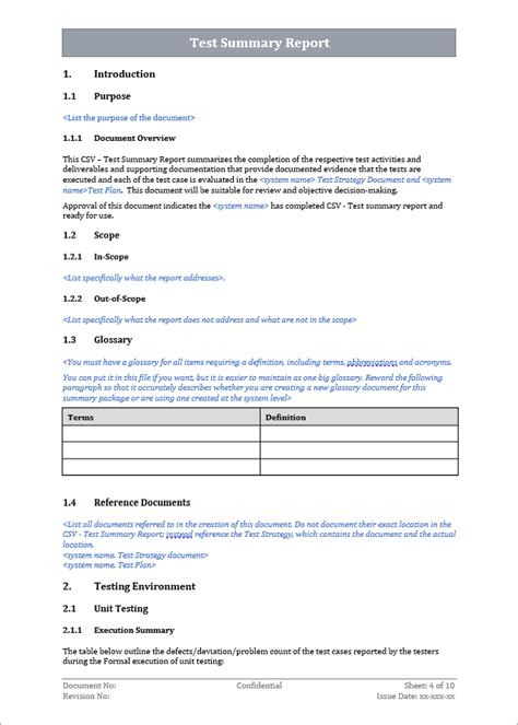 How to Write Effective Test Summary Report? | Project Management Templates