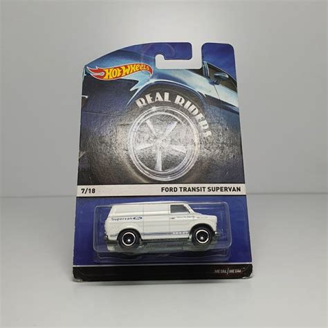 Jual Hot Wheels Ford Transit Supervan Real Riders Di Lapak Maxson Garage Bukalapak
