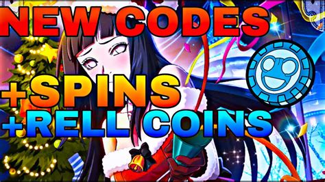 New Codes Rell Coins And Spins Update Christmas Shindo Life