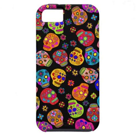 Sugar Skull Case Mate Iphone Case Zazzle Sugar Skull Iphone Cases