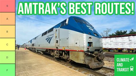 The Amtrak Long Distance Route Tier List YouTube