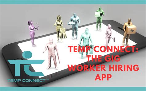 temp connect  gig worker hiring app