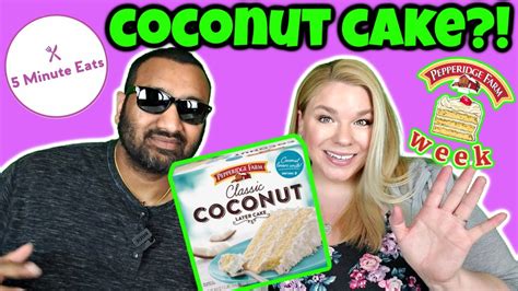 Pepperidge Farm Layer Cake Classic Coconut Review YouTube