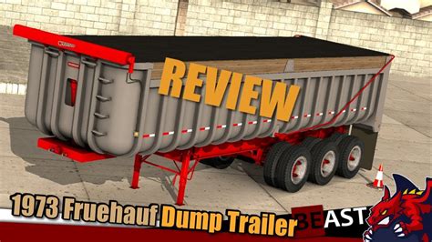 Ats Trailer Mod 1973 Fruehauf Dump Trailer Review Youtube