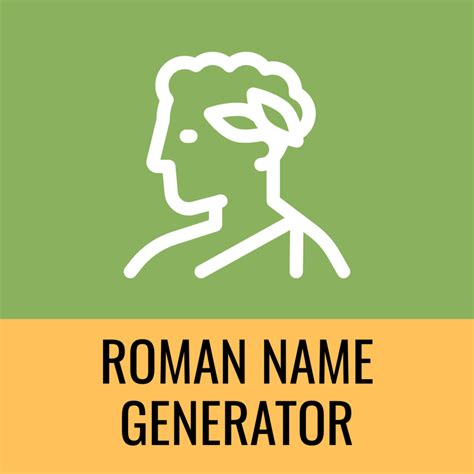 Roman Name Generator - Name Generators