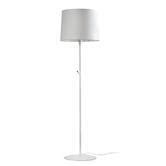 CONGA Lampadaire Métal Textile H 154cm Blanc Faro LightOnline