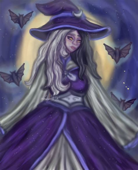 Witch Oc Draw By Cristalazuli On Deviantart