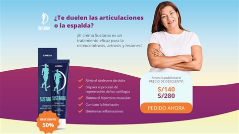 Sustarox Crema Reseñas Funciona Precio Beneficios Comprar