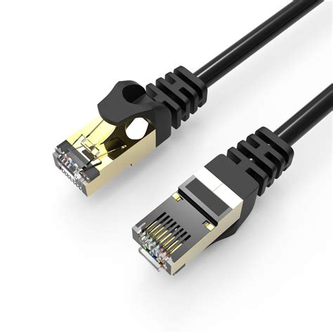 Hp 2 Meters Ethernet Cable Cat7 Fftp 600mhz 10gbps Rj45 Computer