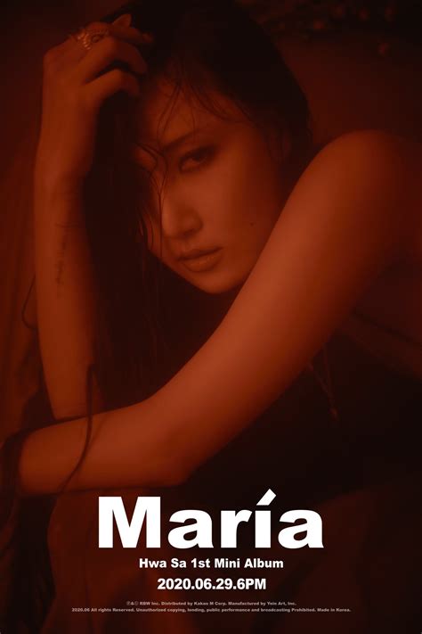 Mamamoo Hwasa Maria Teaser Photos (HQ) - K-Pop Database / dbkpop.com