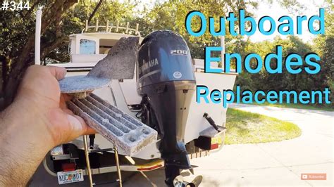 How To Replaced Anodes On A Yamaha Outboard 200 Hp Engine And Similar