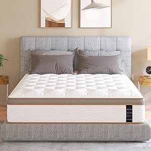 King Mattress BedStory 10 Inch Hybrid Mattress With Gel Memory Foam