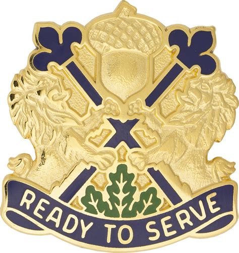 87th Training Division Unit Crest Ready To Serve