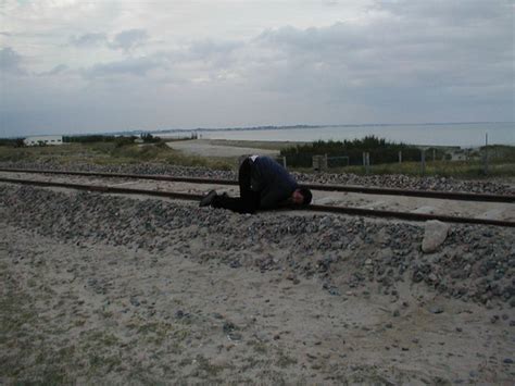 Voies De Trains Entre Auray Et Quiberon