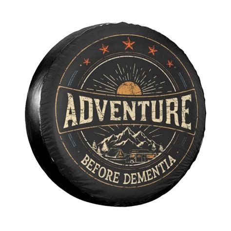 Funny Adventure Spare Tire Covers – 14, 15, 16, 17 Inch - auto-accessories.com.au