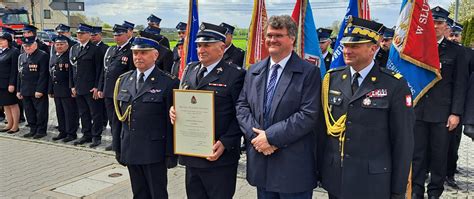 Włączenie jednostki OSP do KSRG oraz przekazanie pojazdów i sprzętu dla