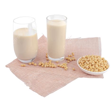 Soy Milk Healthy Food Liquid Cup Transparent Stirring Soybean Milk