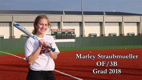 Marley Straubmueller OF 3B Grad 2018 YouTube