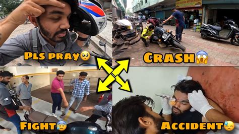 Apni Rani Duke Se Ghar Aate Waqt Bike Se Crash Ho Gaya Royal Enfield