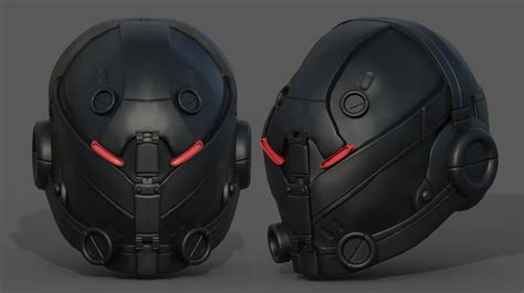 3D model Helmet military Scifi futuristic technology VR / AR / low-poly | CGTrader