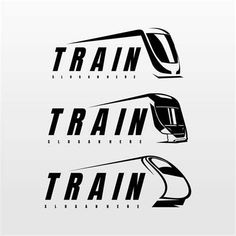 train logo design concept vector 6428048 Vector Art at Vecteezy