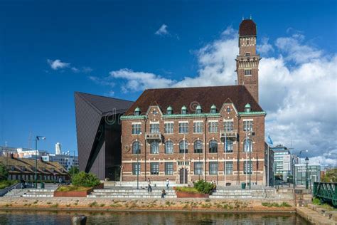 Front View Of The World Maritime University In Malmo Sweden Editorial