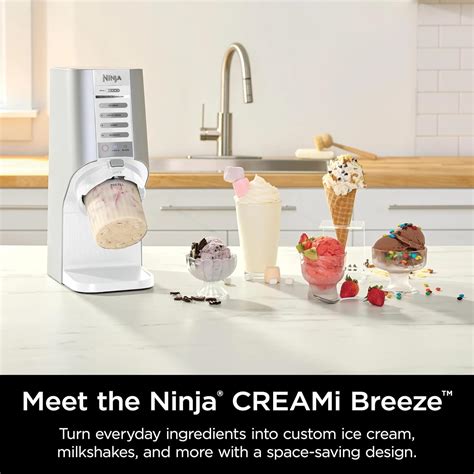 Ninja Nc Creami Breeze M Quina Para Hacer Helados Para Sorbete