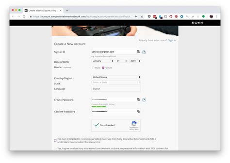 Как создать учетную запись PlayStation Network — Fileext