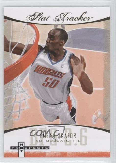 Fleer Hot Prospects Stat Tracker Emeka Okafor St Ebay