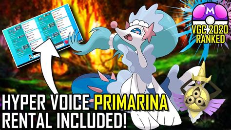 Primarina Triple Ghost Team Vgc Pok Mon Sword Shield