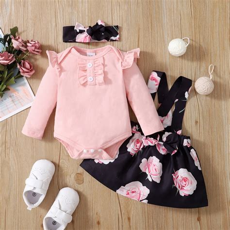 Conjunto De Roupas Para Beb S Rec M Nascidos Romper Manga Comprida