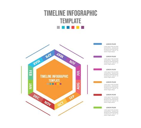 Mod Le D Infographie Pour Les Entreprises Mois Diagramme De Ligne De